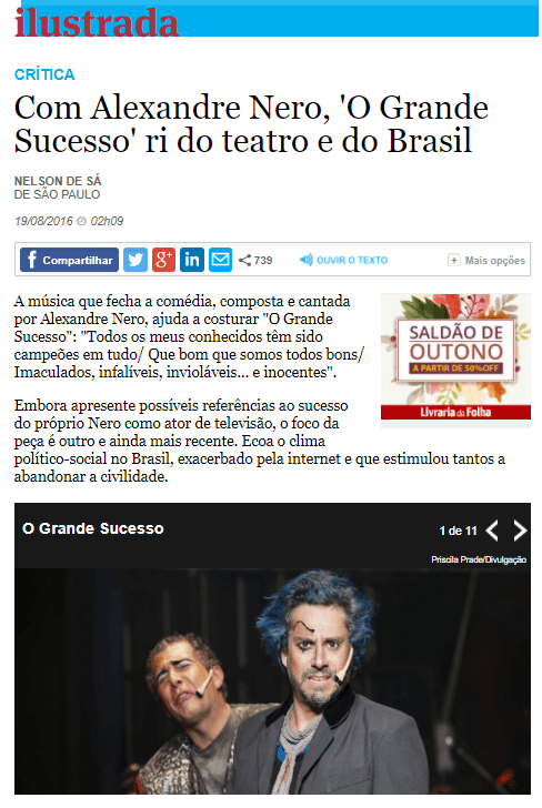ilsutrada o grande sucesso